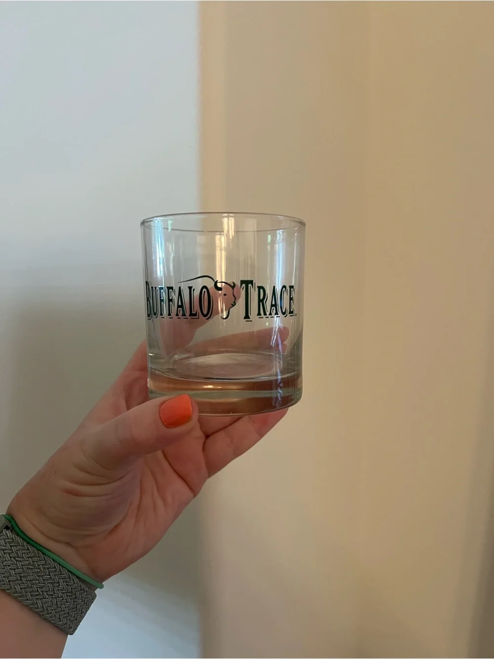 NWOT Buffalo Trace bourbon rocks glass